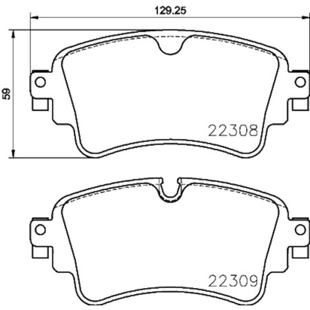 Pagid Brakes BRAKE PAD SETS 355024791
